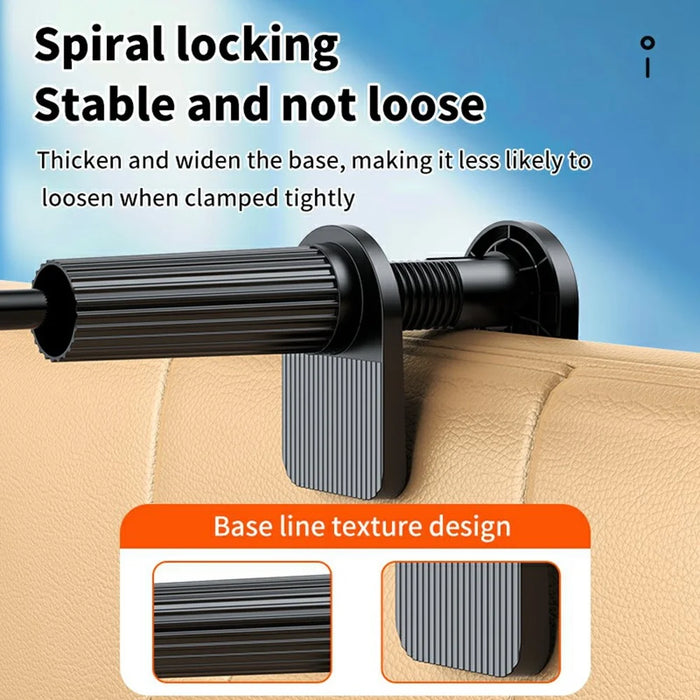 Flexible Adjustable Angle Lazy Phone Tablet Clip-on Desk Tablet Holder - Black - 6