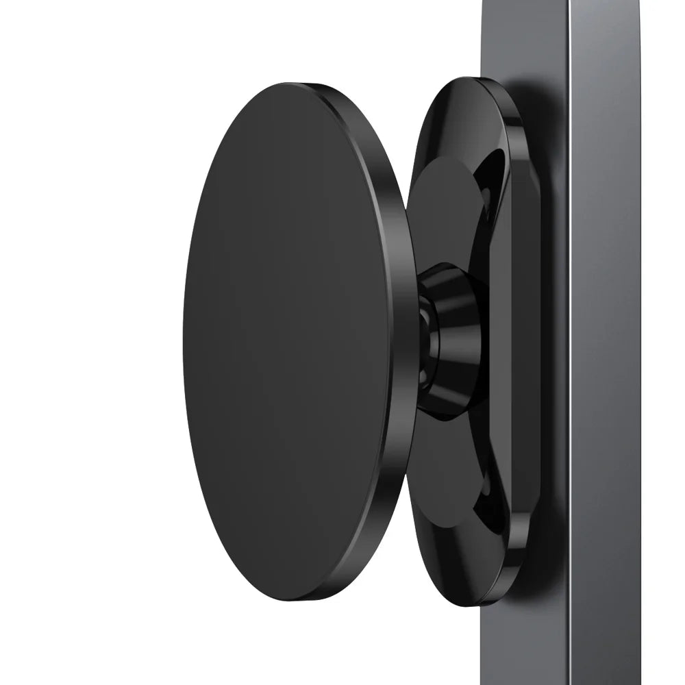 ZF008 Compatible with MagSafe Phone Holder 360 Degree Rotating Magnetic Stand for Golf Cart - Black - 1