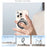 YESIDO C229 Double Sided Magnetic Phone Stand 360 Degree Rotation Foldable Ring Bracket - 5