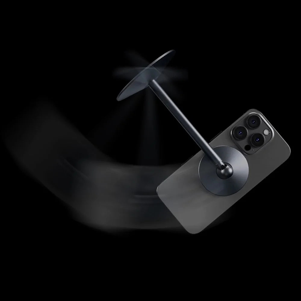 T18 Magnetic Cellphone Holder Desktop Mount Aluminum Alloy Multifunctional Lazy Phone Stand - 5