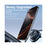 M11 Foldable Car Dashboard Phone Holder Magnetic Mount Suction Cup Stand for Navigation - Black - 2