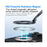 M11 Foldable Car Dashboard Phone Holder Magnetic Mount Suction Cup Stand for Navigation - Black - 4