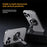 T9 Magnetic Phone Stand 360 Degree Rotation Folding Desktop Holder Double Sided Adhesive Ring Grip - Grey - 7