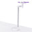 T10 Adjustable Desk Phone Stand Metal Folding Cellphone Holder for Live Streaming - White - 2