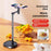 T10 Adjustable Desk Phone Stand Metal Folding Cellphone Holder for Live Streaming - White - 7