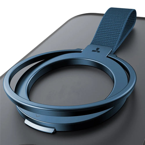 TORRAS Ostand Ring Phone Grip Holder 360° Rotation Kickstand with Metal Ring - Blue - 1
