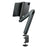 P86 Foldable Tablet Holder Aluminum Alloy 360 Degree Rotation Suspension Arm Mount Tablet Stand for Bed / Desk - 1
