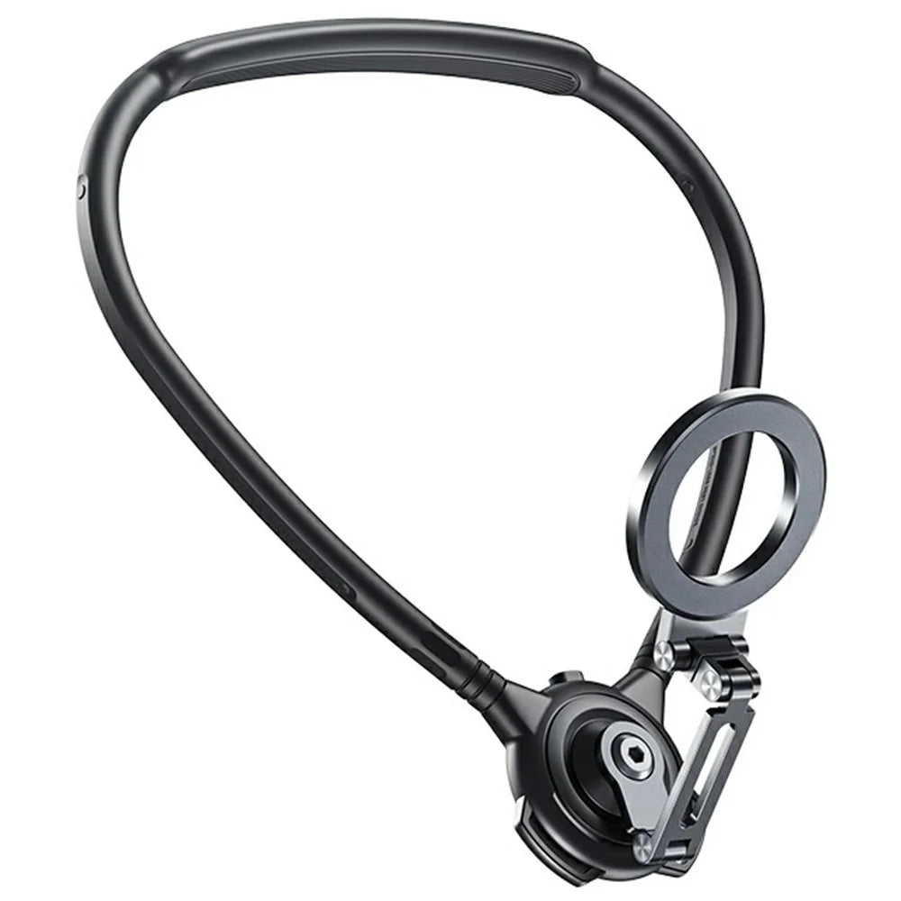 G03J Magnetic Neck Phone Holder for POV First Person Perspective Filming Hands-free Neckband Bracket - 1