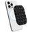 Magnetic Phone Stand Silicone Removable Suction Cup Phone Back Holder - Black - 1