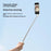 I6 Mini Bluetooth-Compatible Handheld Selfie Stick 360° Rotation Selfie Tool for Outdoor Photography - White - 5
