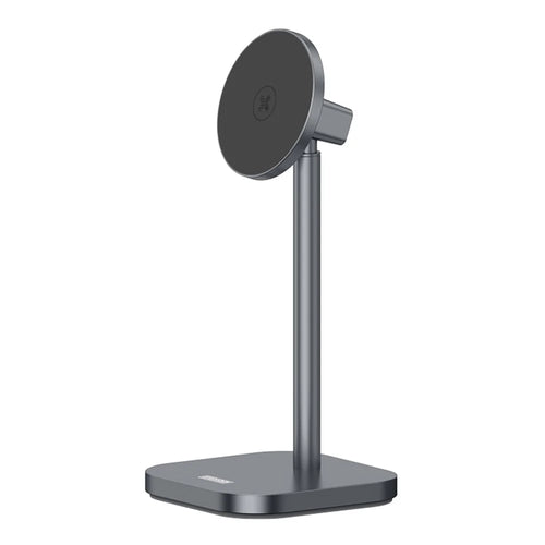 XUNDD XDHO-073 Magnetic Phone Holder Desk Stand Aluminum Alloy 45 Degree Tilt Hands-free Bracket - Black - 1