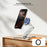 XUNDD XDHO-074 Multi Angle Adjustable Desktop Magnetic Phone Stand Foldable Aluminum Alloy Holder - Silver - 4