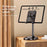 T19 Phone Tablet Stand Adjustable Height  /  Angle Desktop Holder for Watching Videos  /  Office  /  Live Streaming - Black - 3