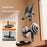 T19 Phone Tablet Stand Adjustable Height  /  Angle Desktop Holder for Watching Videos  /  Office  /  Live Streaming - Black - 6