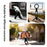 8mm Ultra Thin Magnetic Phone Stand Foldable Tripod Adjustable Angle Desktop Cellphone Holder - Black - 5