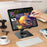 MT1312 360 Degree Rotating Carbon Steel Desktop Foldable Tablet Stand Dual Axis Adjustable Phone Holder - Grey - 5