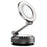 K10 Foldable Magnetic Phone Stand with Clock Adhesive Base 360 Degree Rotating Dashboard Cellphone Holder - 1