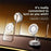 K10 Foldable Magnetic Phone Stand with Clock Adhesive Base 360 Degree Rotating Dashboard Cellphone Holder - 6