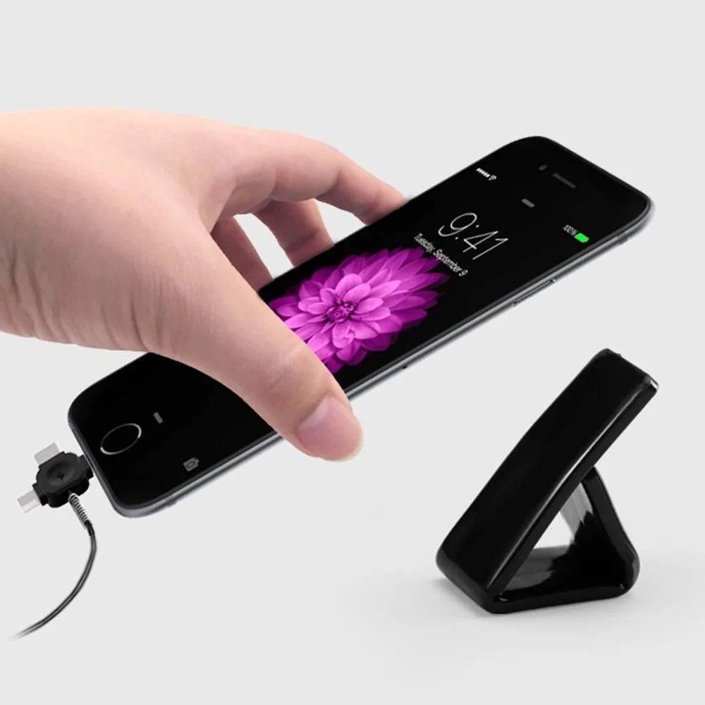 2Pcs / Set Fixate Gel Pads Multi Function Magic Nano Gel Pad Washable Car Mount Cell Phone Holder - 2