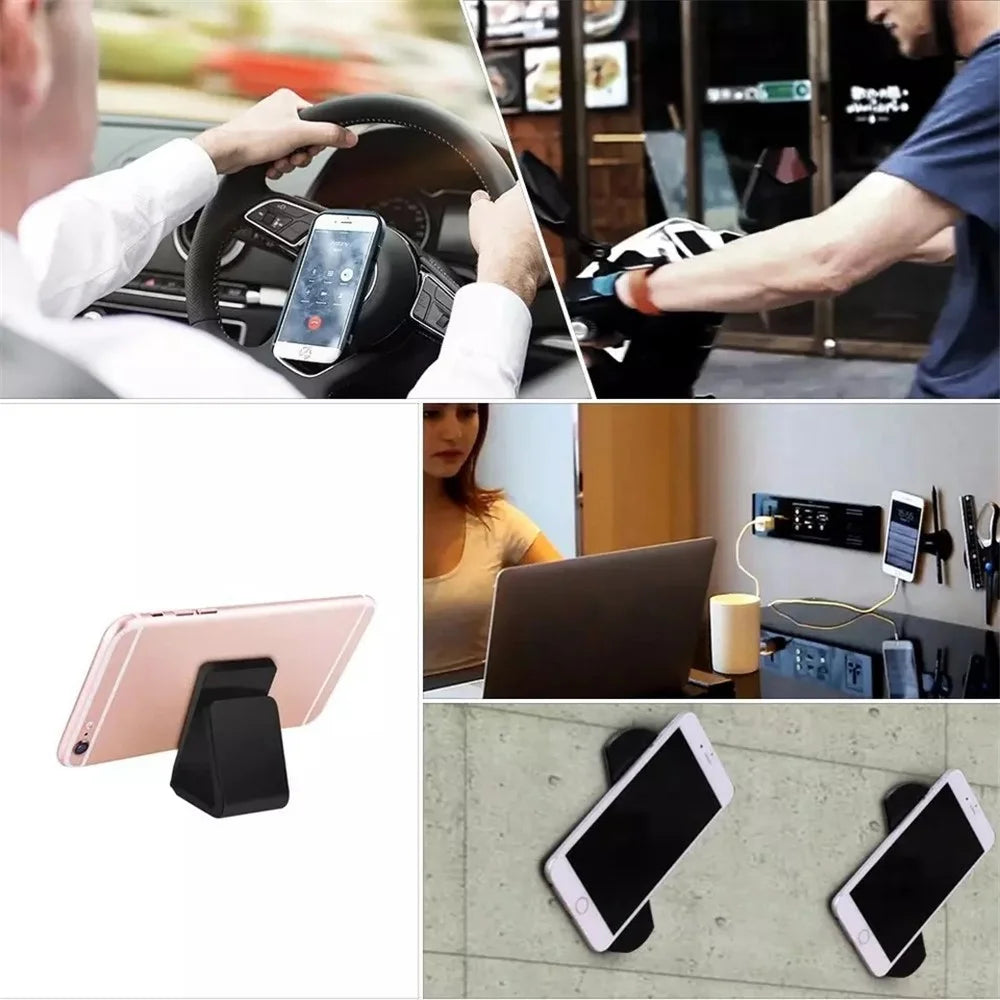 2Pcs / Set Fixate Gel Pads Multi Function Magic Nano Gel Pad Washable Car Mount Cell Phone Holder - 5