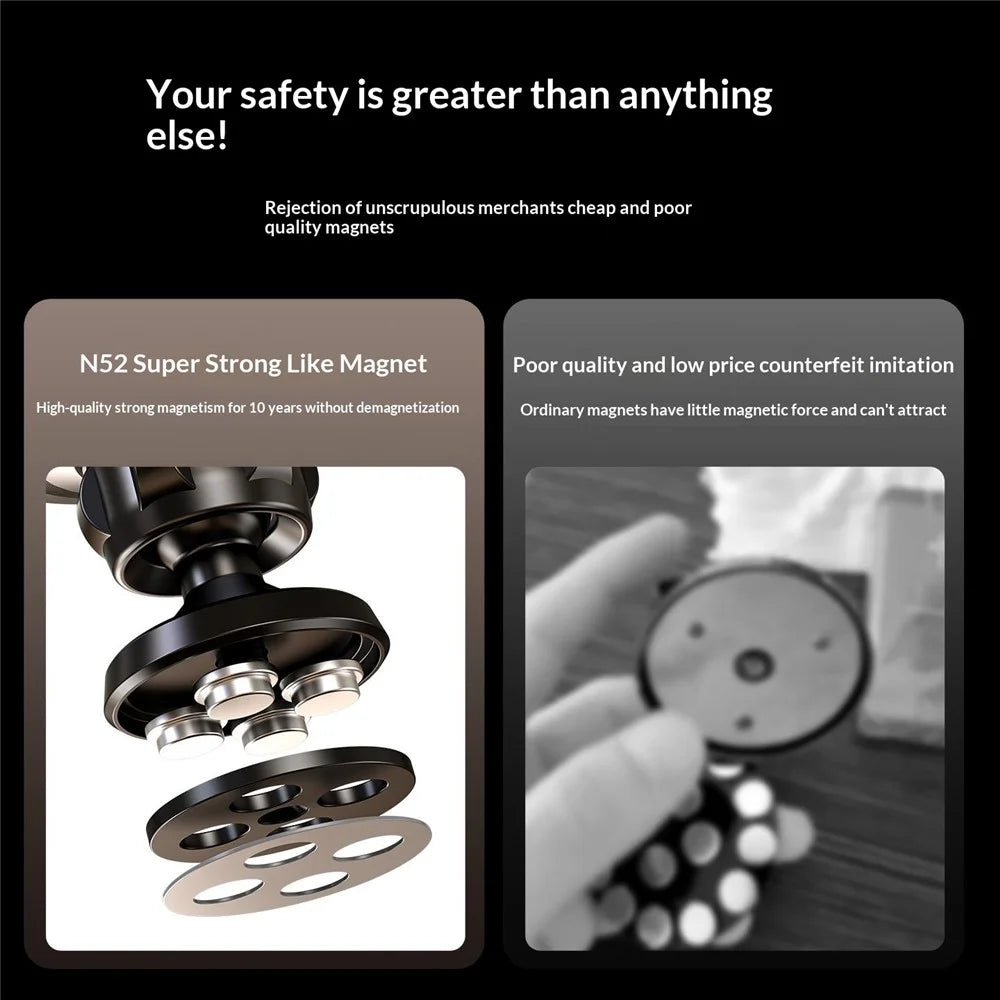 Z23 Magnetic Phone Stand Compatible with MagSafe Clip-on Holder for Fitness Gym Running Machine Live Streaming - 4