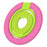 Magnetic Phone Ring Holder Compatible with MagSafe Triple Fold 360 Degrees Rotation Stand Multi-functional Mount - Rose - 1