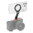 VRIG MG-40 Action Camera Mount Magnetic Phone Stand Foldable Cellphone Holder with Cold Shoe Mount 1 / 4 Screw Hole - A0301-MG / 40 - 2
