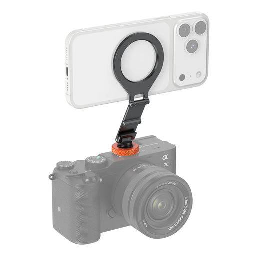 VRIG MG-40 Action Camera Mount Magnetic Phone Stand Foldable Cellphone Holder with Cold Shoe Mount 1 / 4 Screw Hole - A0301-MG / 40 - 2