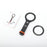 VRIG MG-40 Action Camera Mount Magnetic Phone Stand Foldable Cellphone Holder with Cold Shoe Mount 1 / 4 Screw Hole - A0301-MG / 40 - 7