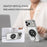 LEREACH LRFP-01 StarRing Series Magnetic Phone Ring Holder 360 Degree Rotation Cellphone Stand - Black - 7