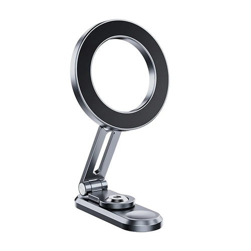 Z25 360 Degree Rotating Dual-Sided Magnetic Phone Stand Foldable Compatible with MagSafe Gym Travel Phone Holder for iPhone 17  /  16  /  15  /  14  /  Samsung  /  Galaxy - 1