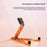 T11 Multifunctional Keychain Mini Phone Stand Foldable Aluminum Desktop Holder Portable Mobile Support Bracket - Orange - 2