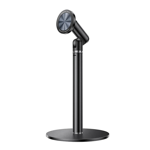 YESIDO C303 Desktop Phone Stand Adjustable Height Magnetic Mount Cellphone Holder for Live Streaming - Black - 1
