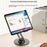 YESIDO C302 Desktop Tablet Stand 360 Degree Rotation 3-Axis Foldable Phone Holder Bracket - Black - 6