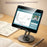 YESIDO C302 Desktop Tablet Stand 360 Degree Rotation 3-Axis Foldable Phone Holder Bracket - Black - 7