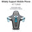 Wall Mount Phone Holder 360 Degree Adjustable Phone Stand for 4.7-7.2 Inch Smartphones - 7