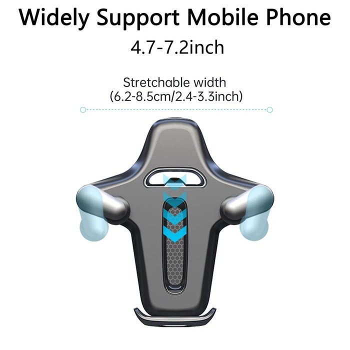 Wall Mount Phone Holder 360 Degree Adjustable Phone Stand for 4.7-7.2 Inch Smartphones - 7