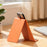 Flexible Silicone Desktop Stand Universal Phone Tablet Foldable Lazy Bracket 2-in-1 Desktop Hanging Mount - Orange - 2