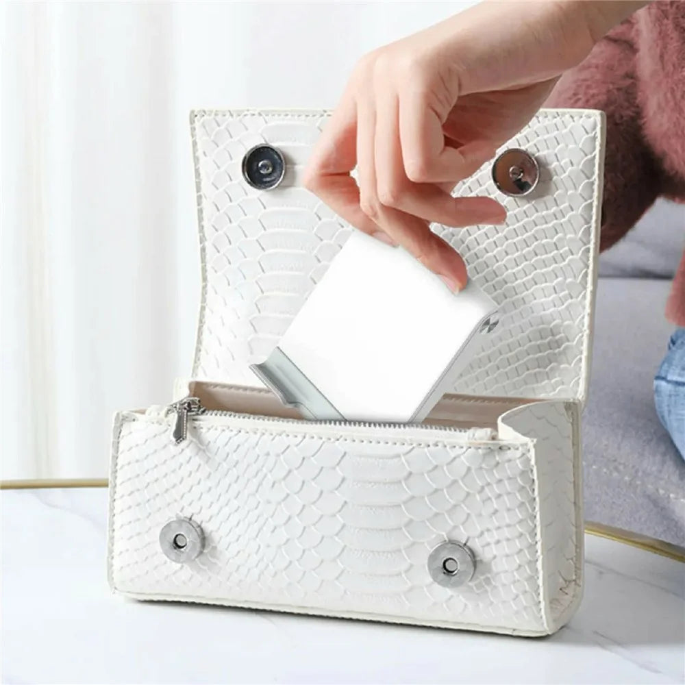LDNIO MG07 Foldable Desktop Phone Tablet Stand Adjustable Height Anti-slip Portable Holder for 4.7-12 Inch Devices - White - 3