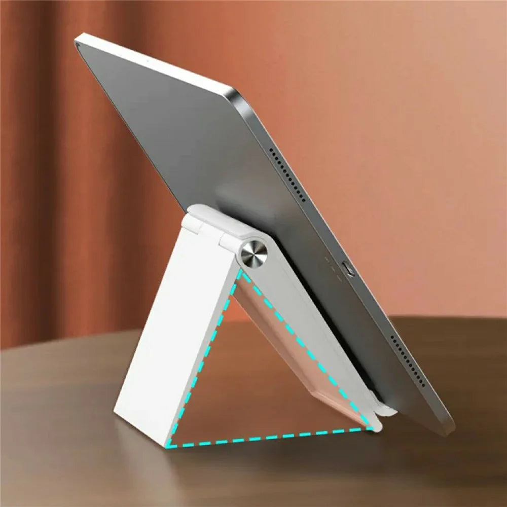 LDNIO MG07 Foldable Desktop Phone Tablet Stand Adjustable Height Anti-slip Portable Holder for 4.7-12 Inch Devices - White - 4