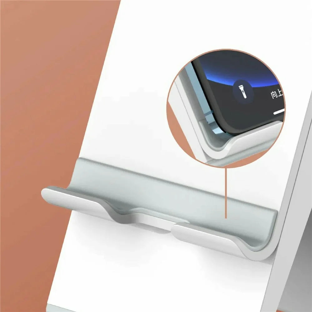 LDNIO MG07 Foldable Desktop Phone Tablet Stand Adjustable Height Anti-slip Portable Holder for 4.7-12 Inch Devices - White - 6