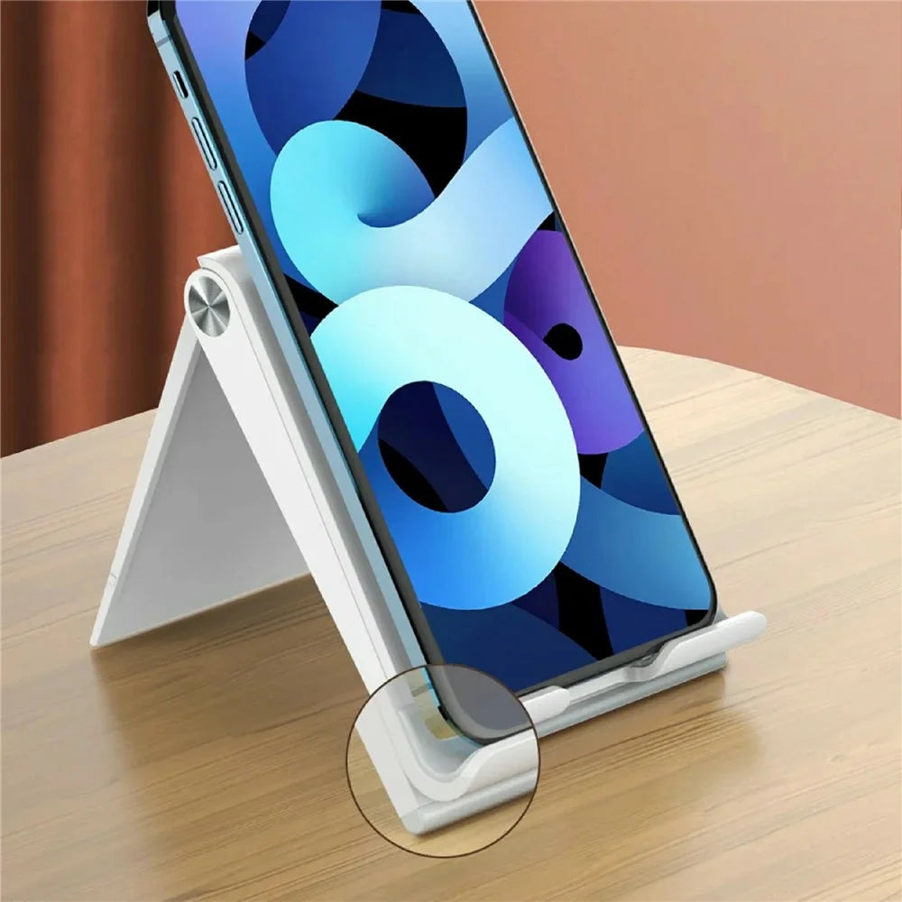 LDNIO MG07 Foldable Desktop Phone Tablet Stand Adjustable Height Anti-slip Portable Holder for 4.7-12 Inch Devices - White - 7