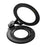 AULUMU G09 Magnetic Ring Stand 360° Rotating Finger Loop Dual-Axis Design Phone Holder Grip - Black - 3
