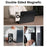 AULUMU G09 Magnetic Ring Stand 360° Rotating Finger Loop Dual-Axis Design Phone Holder Grip - Black - 7