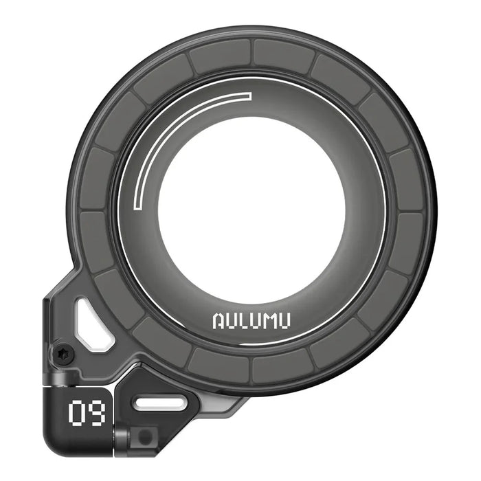 AULUMU G09T Magnetic Phone Stand 360-Degree Rotation Z-Axis Design Ring Holder Phone Ring Grip - Grey - 1