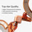 AULUMU G09T Magnetic Phone Stand 360-Degree Rotation Z-Axis Design Ring Holder Phone Ring Grip - Grey - 7