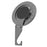 Multi-functional Magnetic Phone Stand Hook 360° Rotation Foldable Phone Ring Holder Buckle for iPhone Android - Black - 1