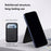 LEREACH LRFP-07 Magnetic Phone Card Holder Stand Secure Phone Wallet - Brown - 7