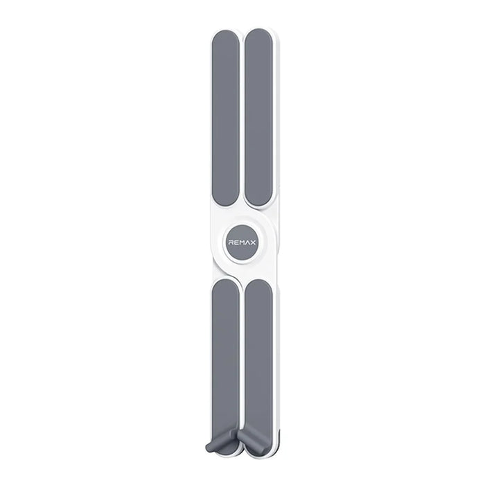 REMAX RM-C39 X-Shaped Laptop Stand for Desk 7-Angle Adjustable Foldable Laptop Riser Holder - White - 1