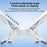 REMAX RM-C39 X-Shaped Laptop Stand for Desk 7-Angle Adjustable Foldable Laptop Riser Holder - White - 4